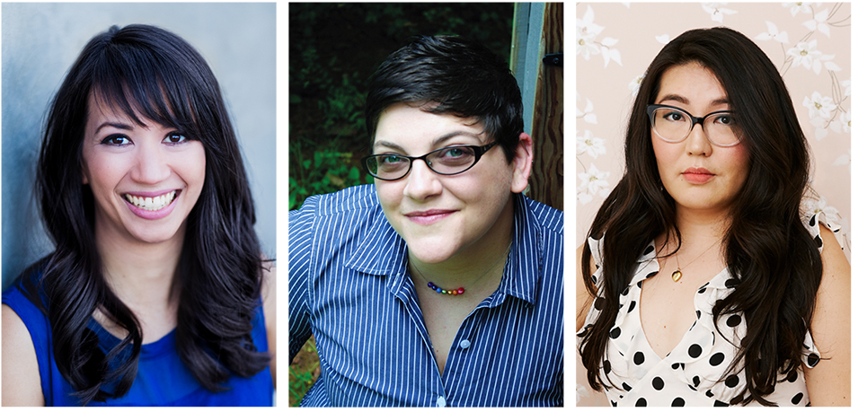 Juleah del Rosario, M. K. England, and Jenny Han