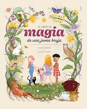 El libro de magia de una joven bruja