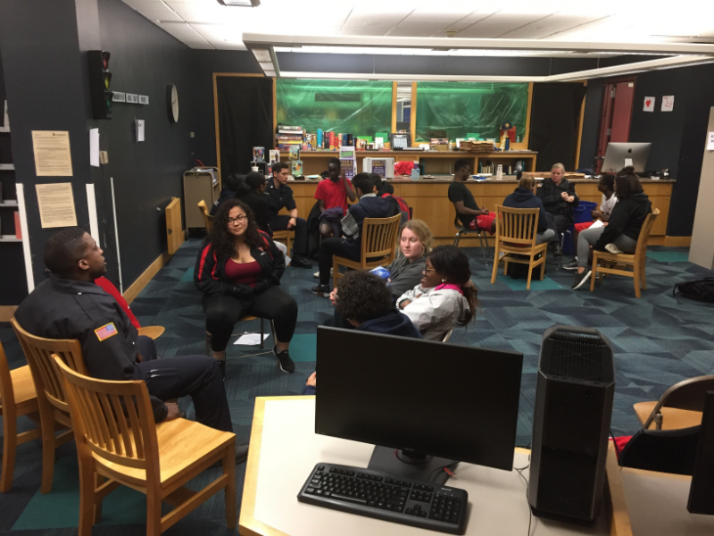 Massachusetts Library Gives Teens Time To Talk