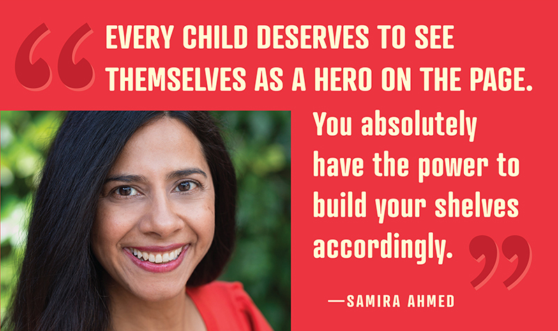 Samira Ahmed Challenges Librarians:  “Use Your Power” | Writing and Reading in the Trump Era