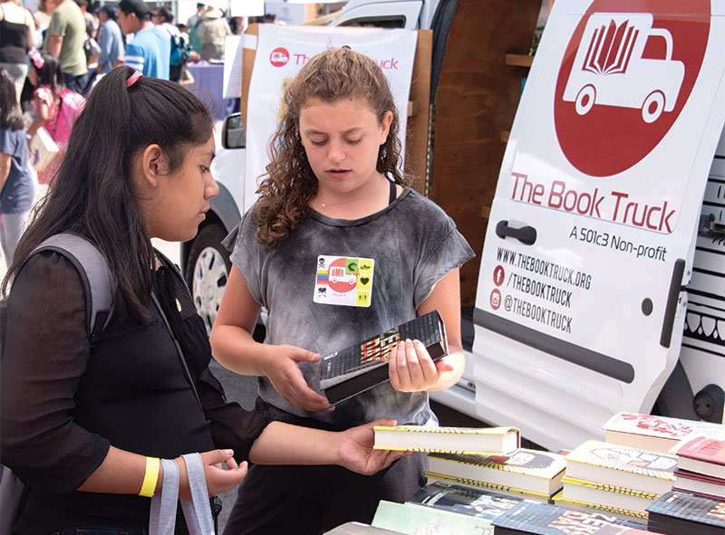 The Book Truck Brings Free Books to Thousands of L.A. Students