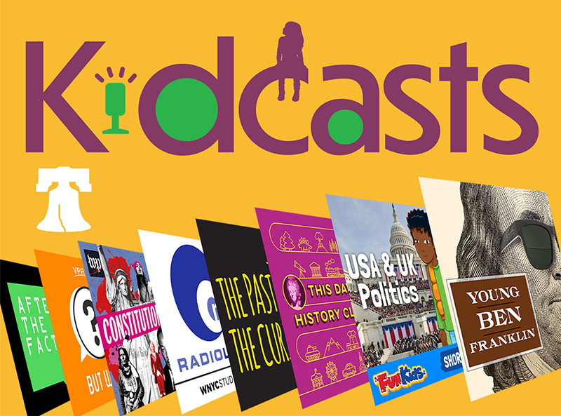 8 Podcasts About Civics and U.S. History | Kidcasts