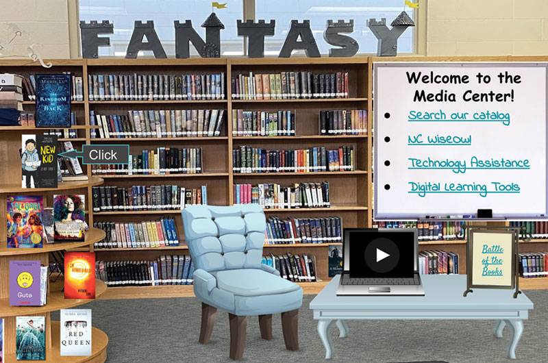 Virtual Libraries and Bitmoji Classrooms Bring a New Kind of Book Browsing