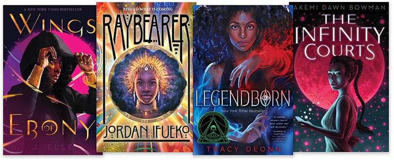 YA Science Fiction & Fantasy covers
