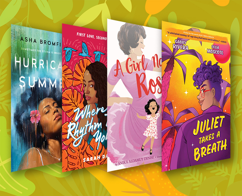 Book covers for Caribbean Heritage Month