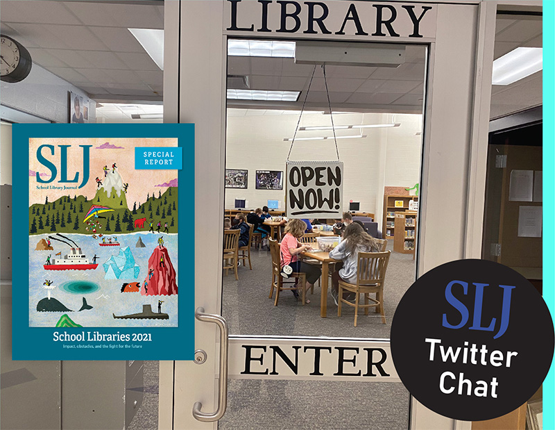 SLJ, Capstone to Host Twitter Chat “School Libraries 2021.” Join Us Wednesday, Nov. 10.