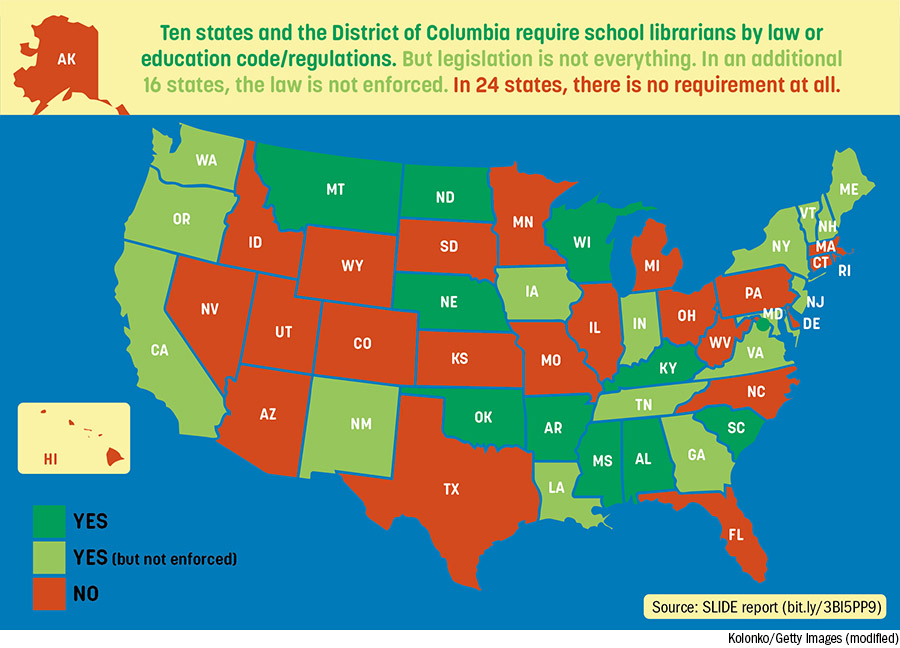 US map chart