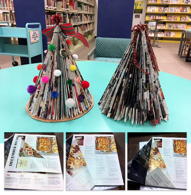 magazine mini trees