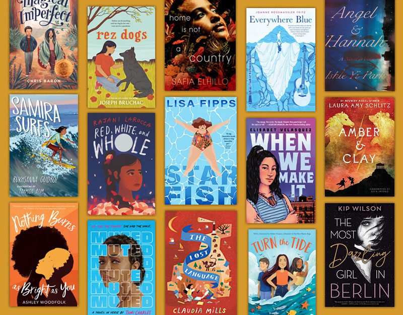 21 Middle Grade and YA Novels in Verse for National Poetry Month