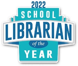 School Librarian of the Year 2022 logo