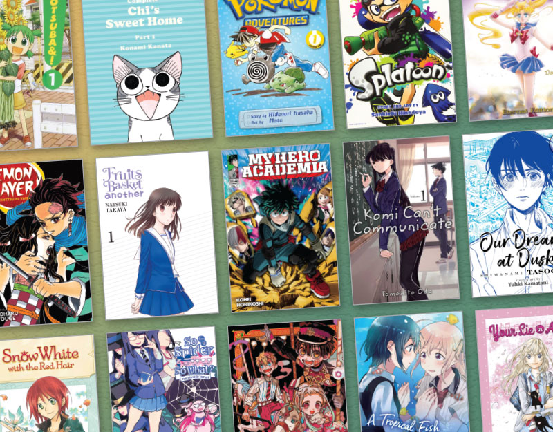 A Starter Manga Set: 15 Titles for Children and Tweens