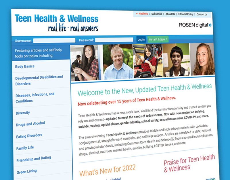 Rosen’s Teen Health Wellness | Reference Review