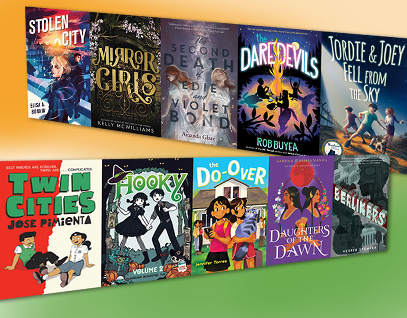10 Titles Featuring Twins for Middle Grade and YA Readers