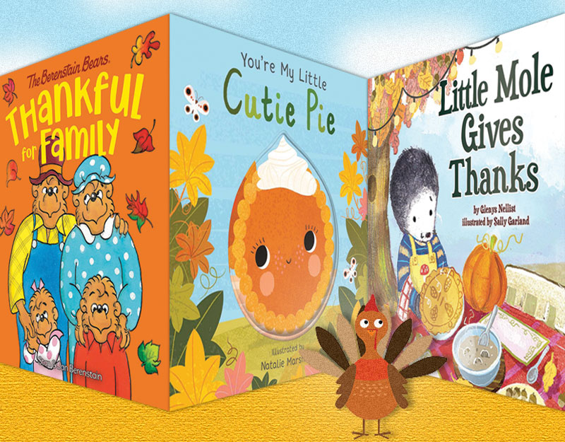 5 Thanksgiving Books For Little Readers to Savor | Holiday Roundup