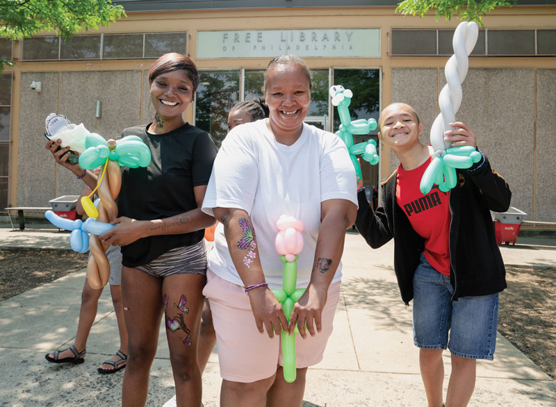 Participants in the Free Library of Philadelphia “Summer of Wonder” program  Courtesy of the Free Library of Philadelphia