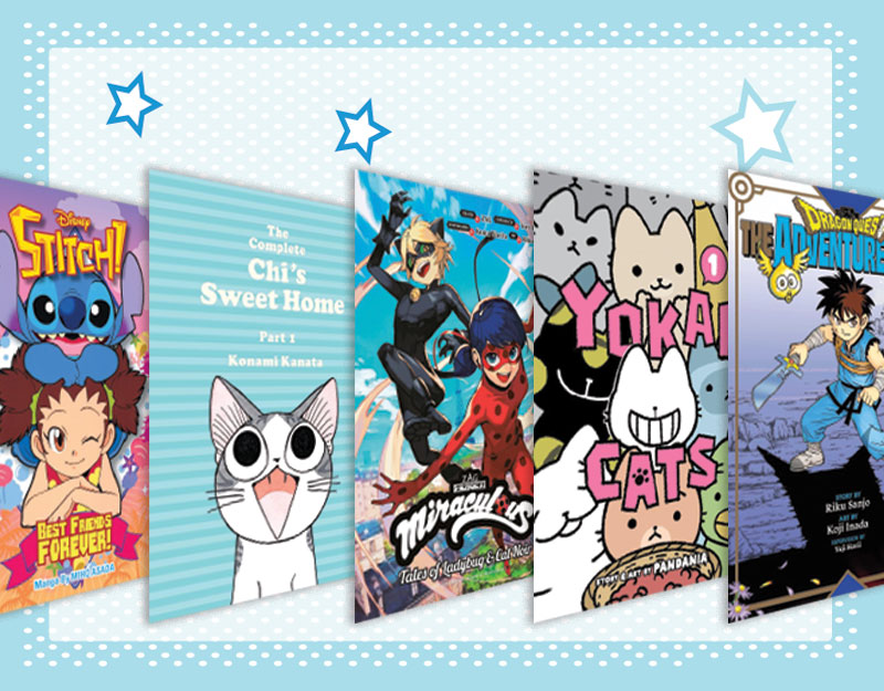 Winning Manga for Grades 1-8