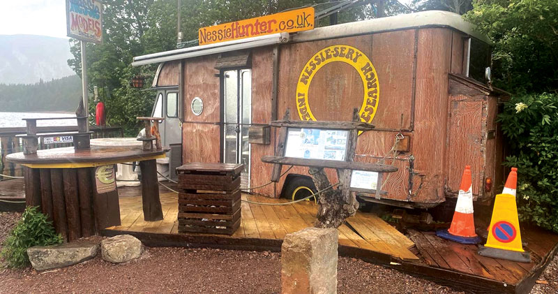 Image of Storytelling van: The hunt for Nessie has captivated the educators’ elementary students.