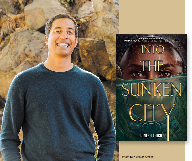 Author Dinesh Thiru on YA Debut 'Into the Sunken City' | 5 Questions and a Rec