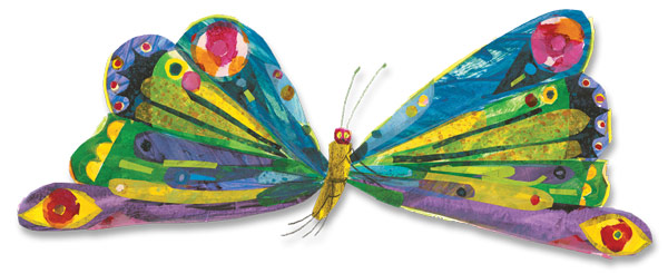 Illustration from The Very Hungry Caterpillar copyright © 1969 and 1987 by Eric Carle