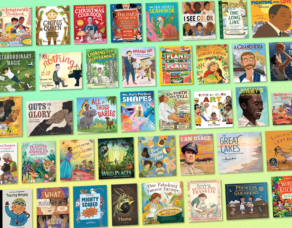 40 Essential Nonfiction Picture Books | SLJ 2024 Stars So Far