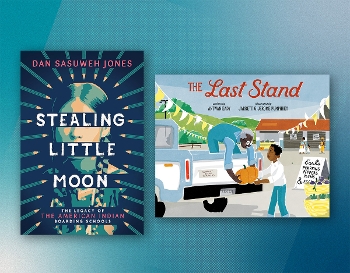 Image of the two winning books' covers