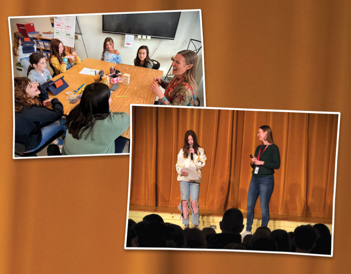 Kids in Charge: Student Library Advisory Board Successfully Runs Three-Day Author Visit