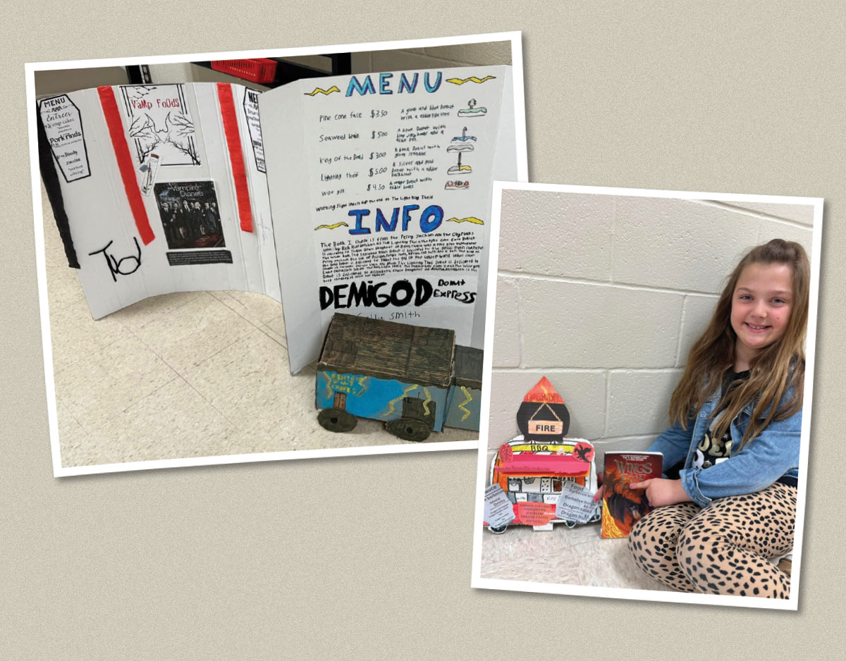 Students Love Literacy Food Truck Program