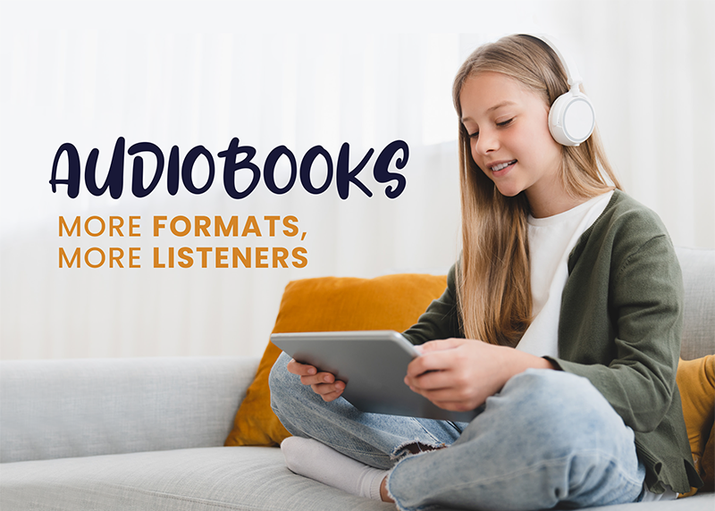 Audiobooks: More Formats, More Listeners