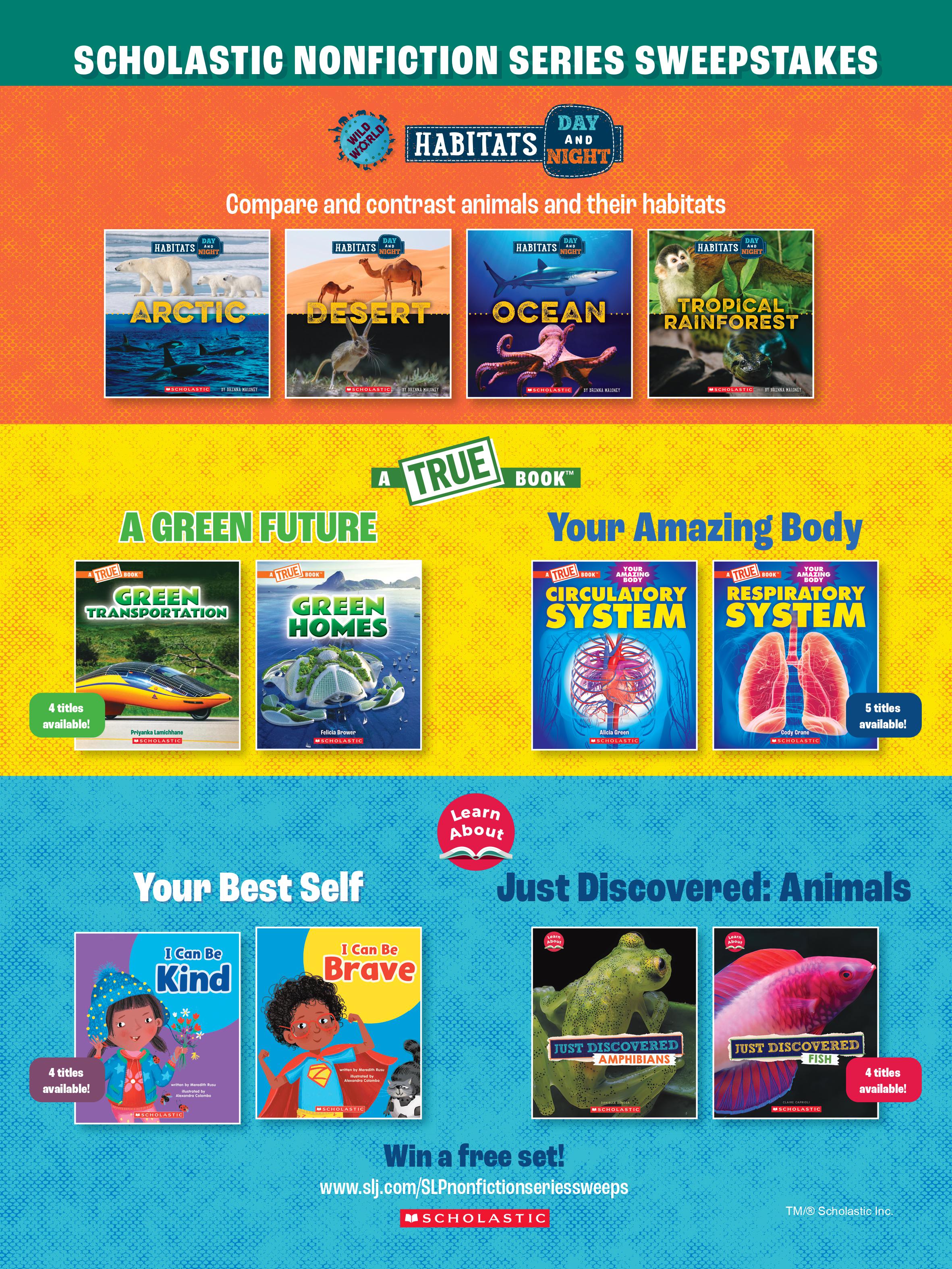 2024 Scholastic Sweepstakes School Library Journal