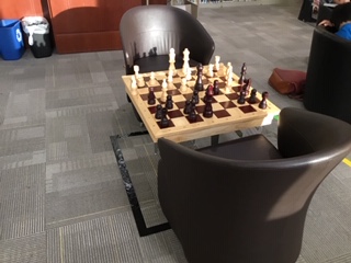 Chess table with