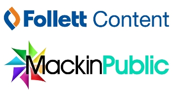Follett Content and MackinPublic logos