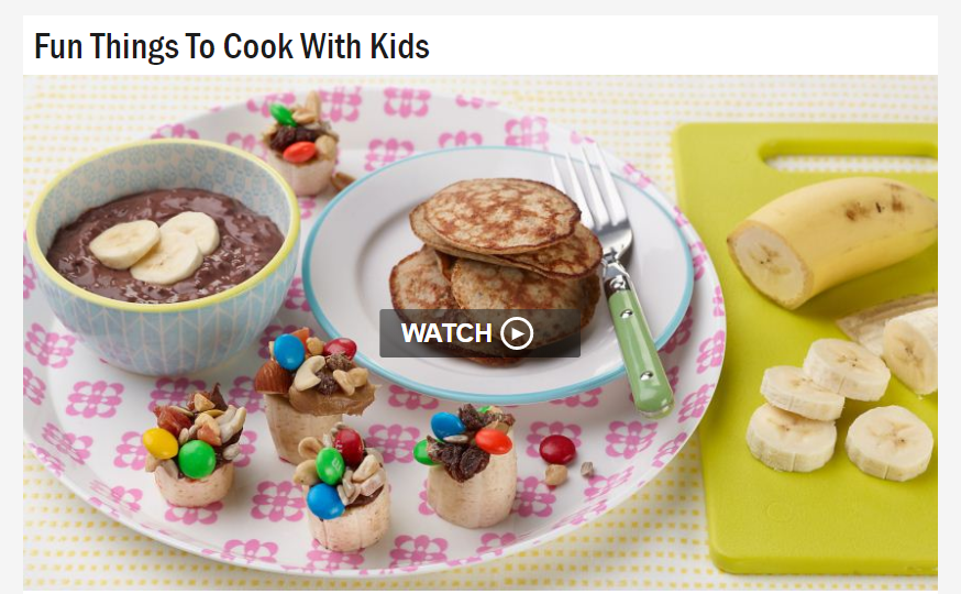 Cooking with Kids: Best Sites and Videos for Young Home Chefs and Their Grown-ups