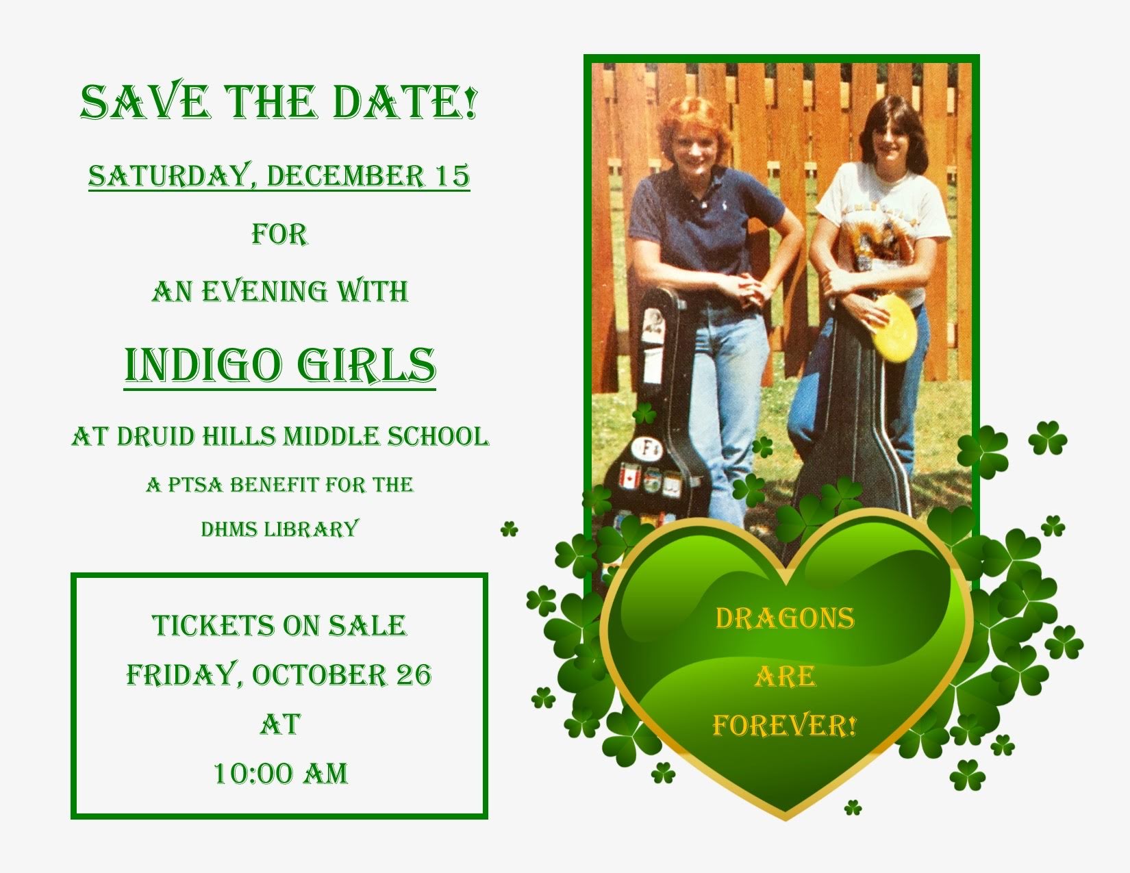 Indigo Girls To Play School Library Fundraiser