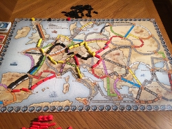 Image of the board game Ticket to Ride